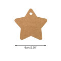 Promotional Star Shape Paper Gift Tags